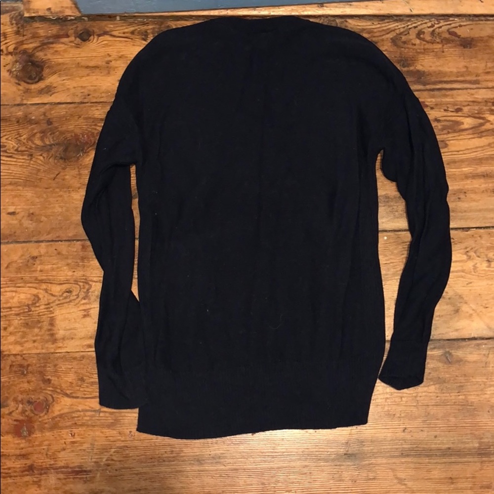 Navy Blue Lightweight J Crew Sweater - Picture 4 of 4